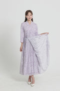 LEESLE - Cheollik purple dress