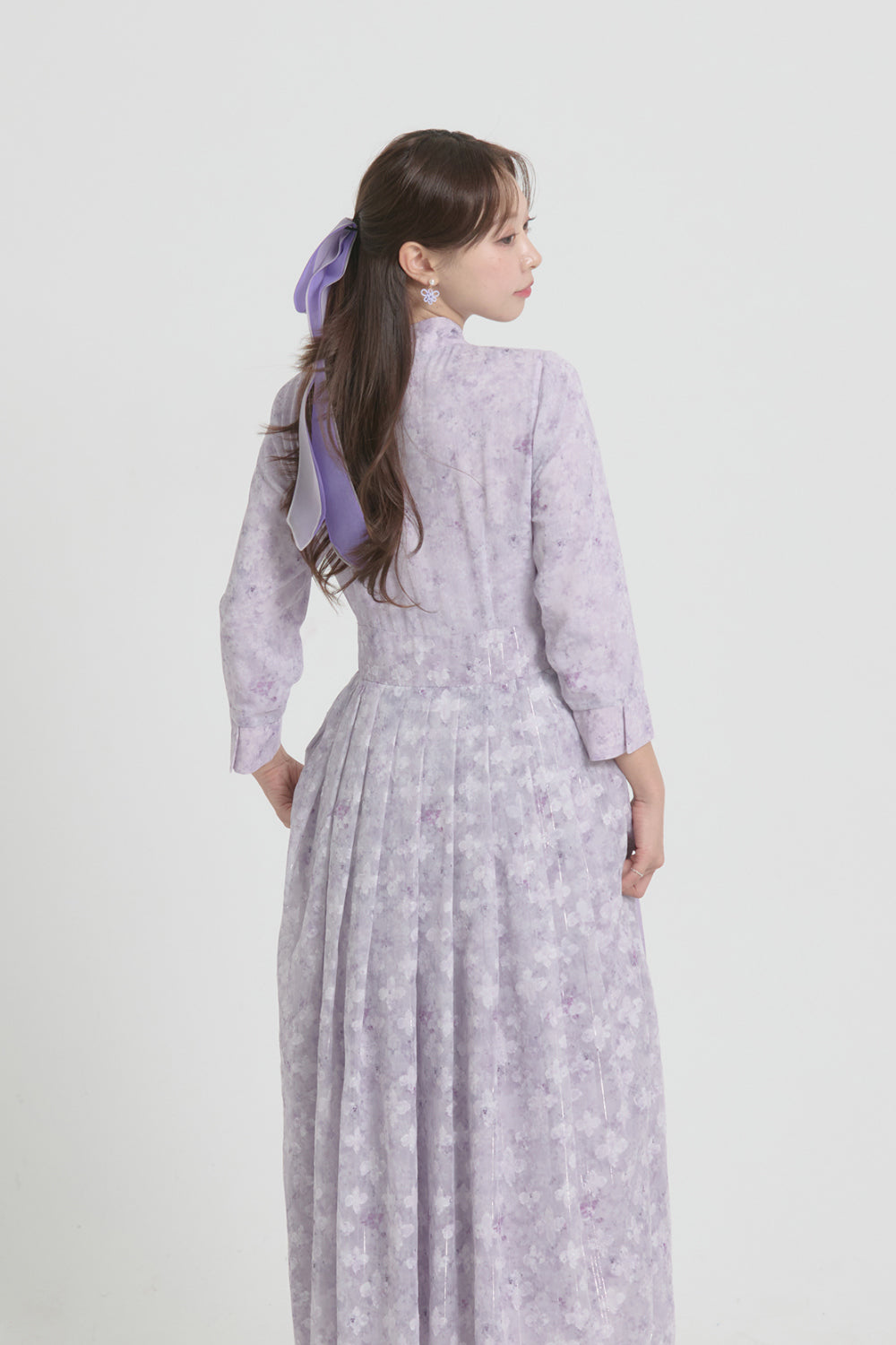 LEESLE - Cheollik purple dress