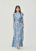 LEESLE - Injeolmi blue dress