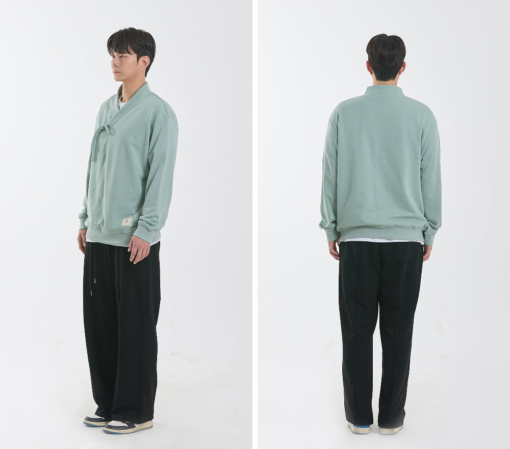 LEESLE - Every Hanbok mint sweater