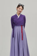 LEESLE - Fairytale purple jeogori