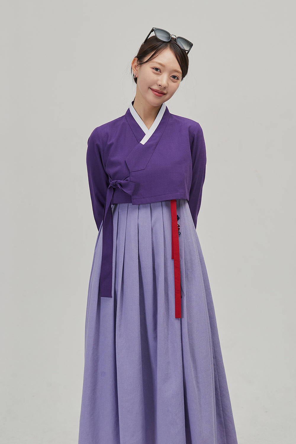 LEESLE - Fairytale purple jeogori