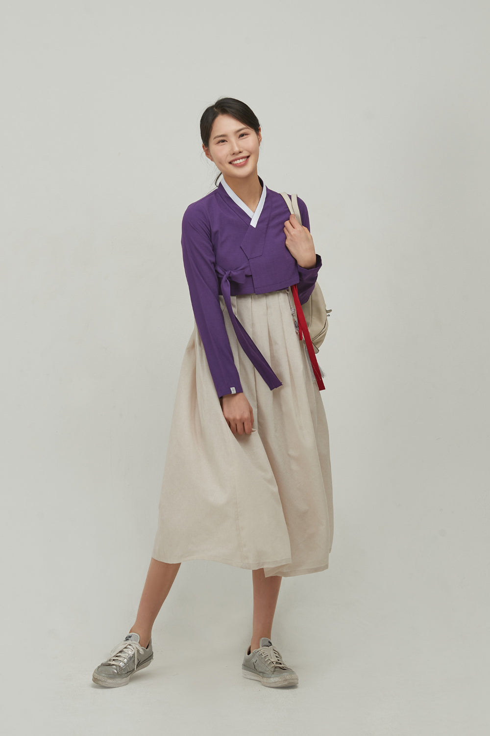 LEESLE - Fairytale purple jeogori