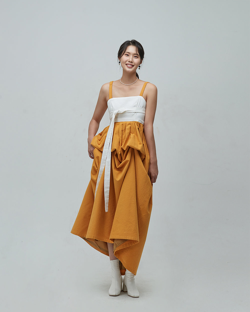 LEESLE - Yellow 3way dress
