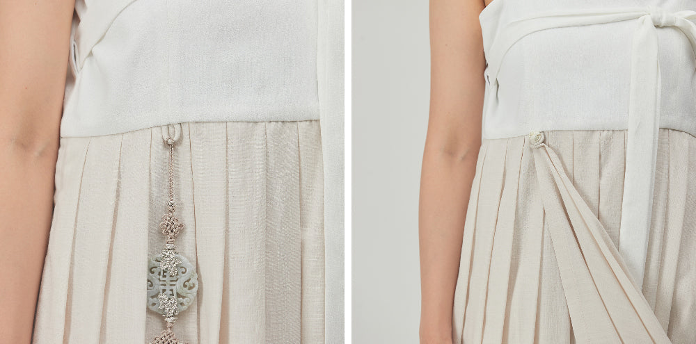 LEESLE - Ivory 3way dress
