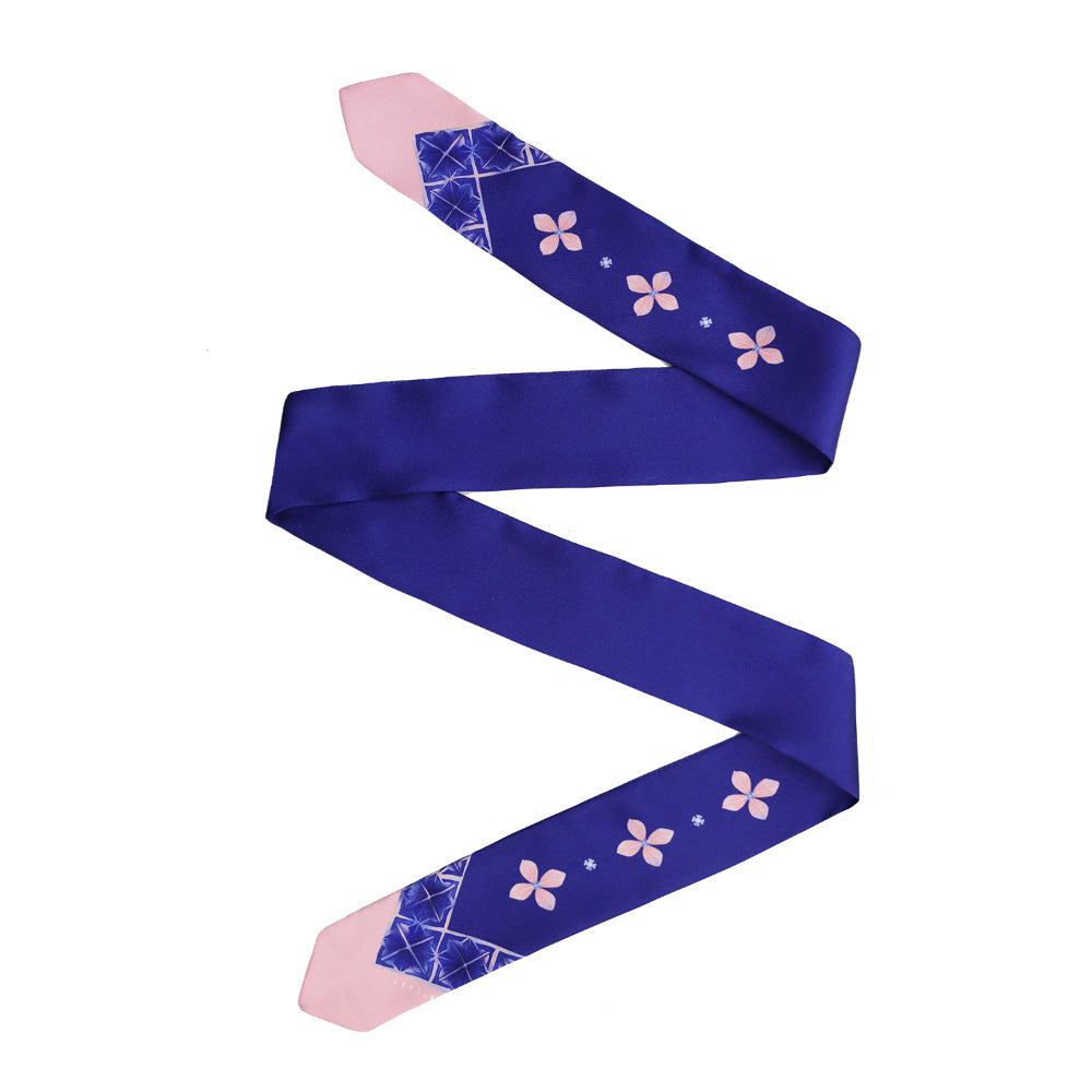 LEESLE - Floral Twilly Ribbon Daenggi (Blue)
