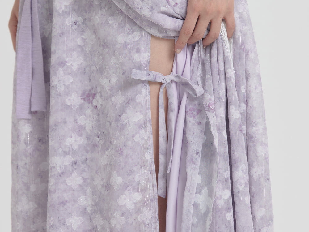 LEESLE - Cheollik purple dress