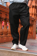 TETEROT SALON - Black cuff trousers