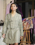TETEROT SALON - Glen check skirt