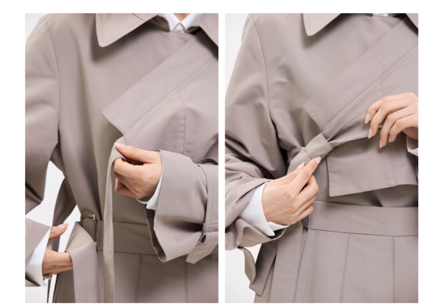SHEEN:SEOUL - Cheollik trench coat