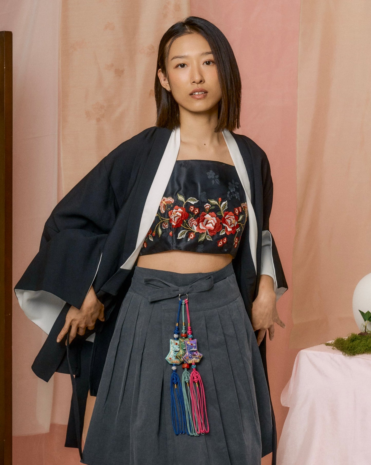 SHEEN:SEOUL - Black dopo Jacket