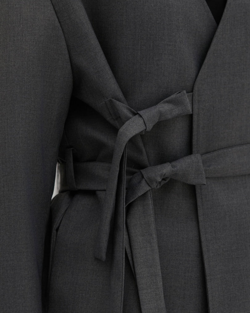 SHEEN:SEOUL - Benet Grey Jacket (UNISEX)