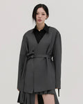SHEEN:SEOUL - Benet Grey Jacket (UNISEX)