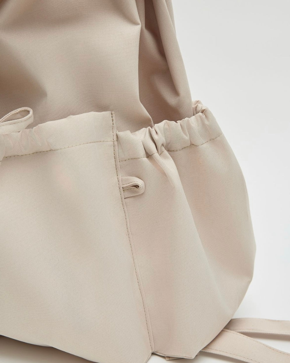 SHEEN:SEOUL - Beige Botjim Sling Bag (RECYCLED MATERIAL)