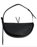 SHEEN:SEOUL - Black Hobo Botjim bag (VEGAN LEATHER)