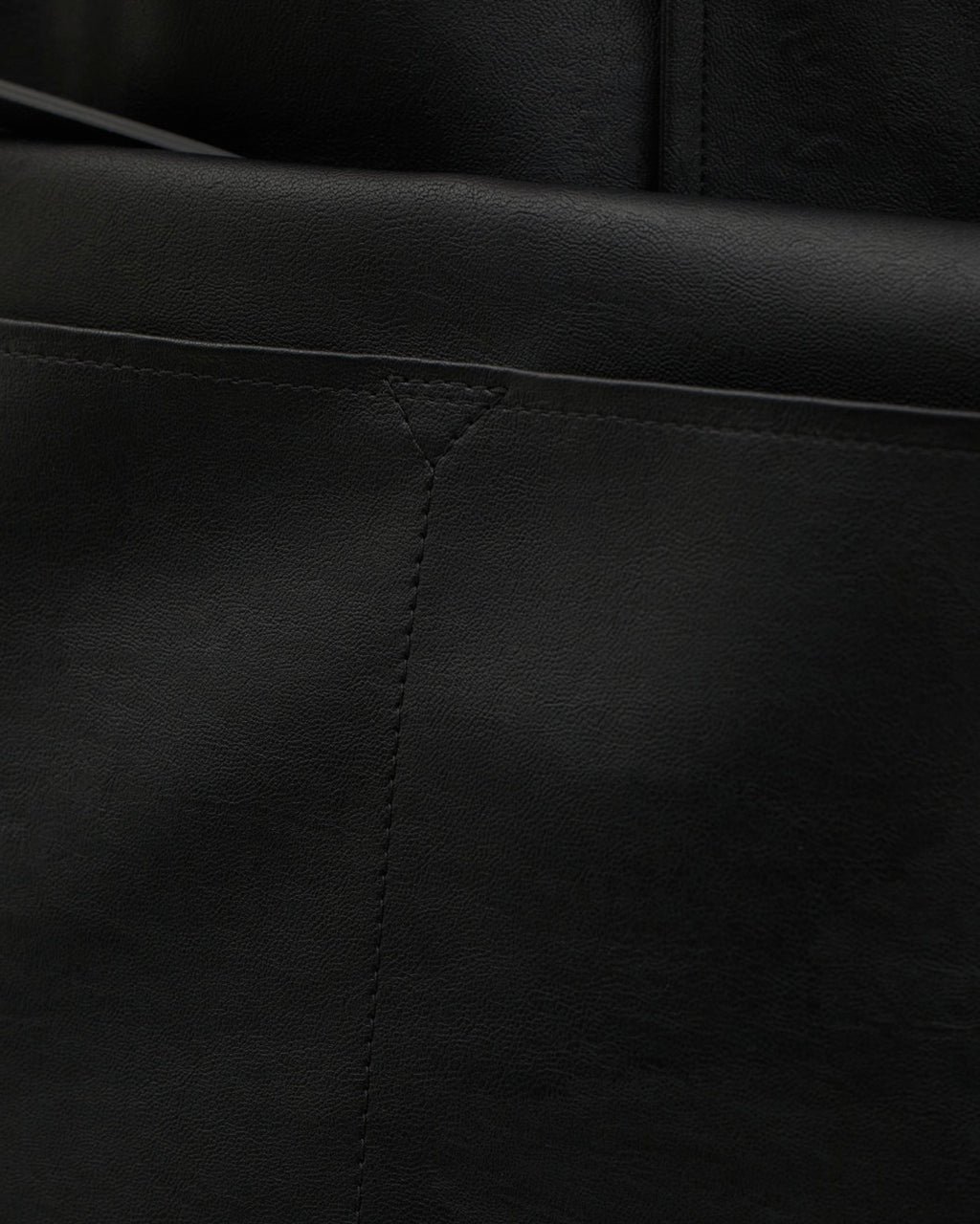 SHEEN:SEOUL - Black Hobo Botjim bag (VEGAN LEATHER)