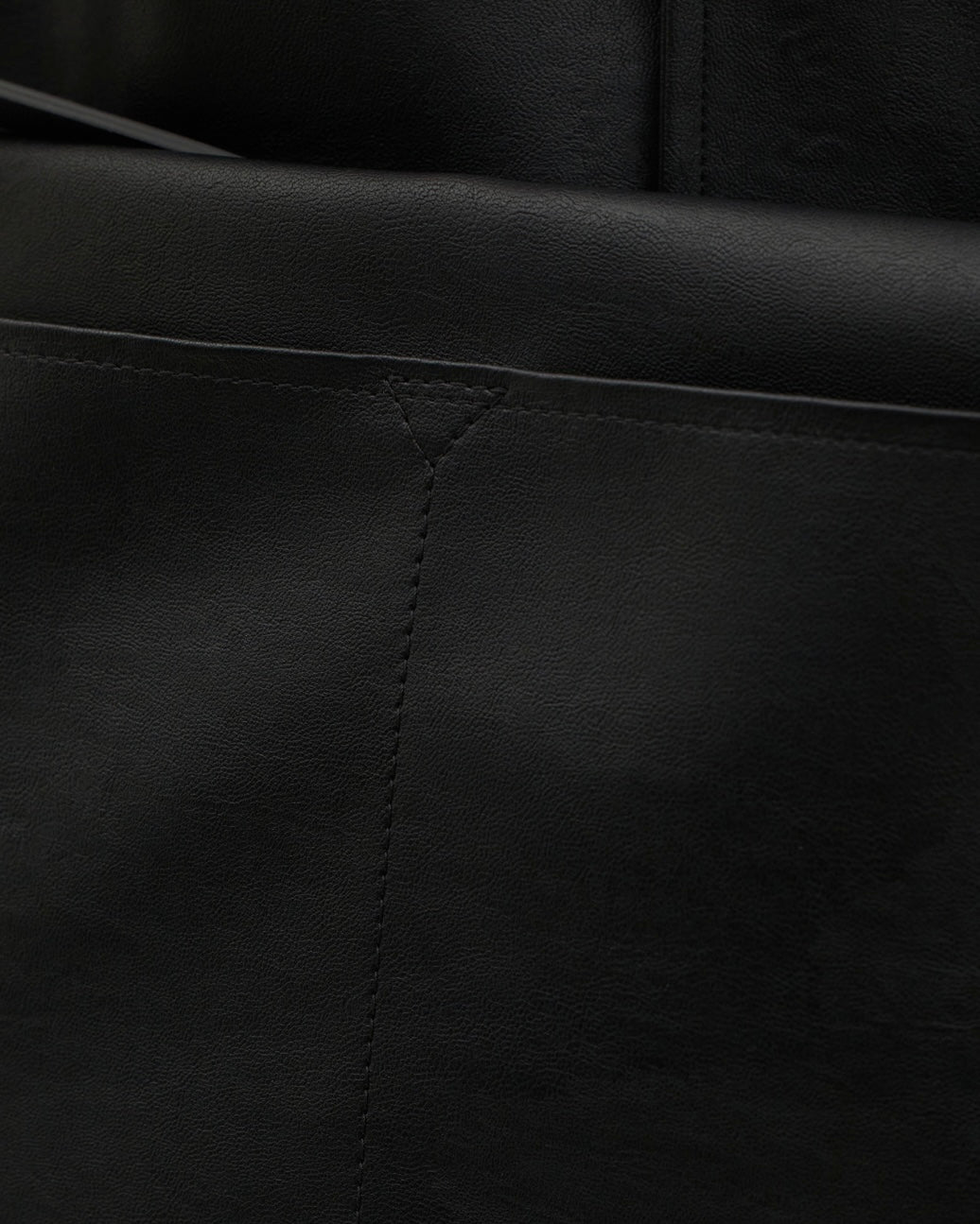 SHEEN:SEOUL - Black Hobo Botjim bag (VEGAN LEATHER)