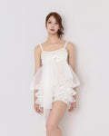SHEEN:SEOUL - Goreum bustier Beige
