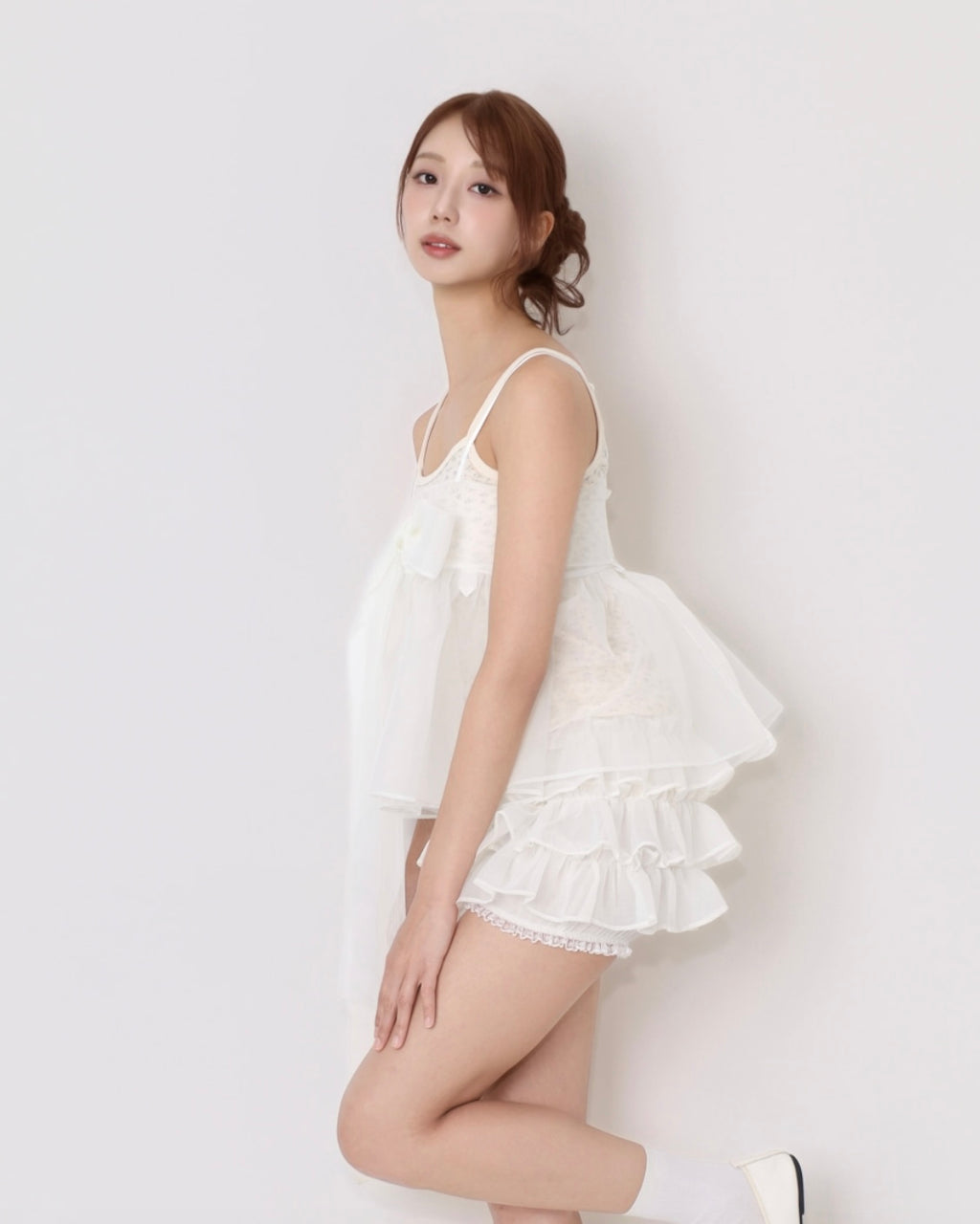 SHEEN:SEOUL - Goreum bustier Beige