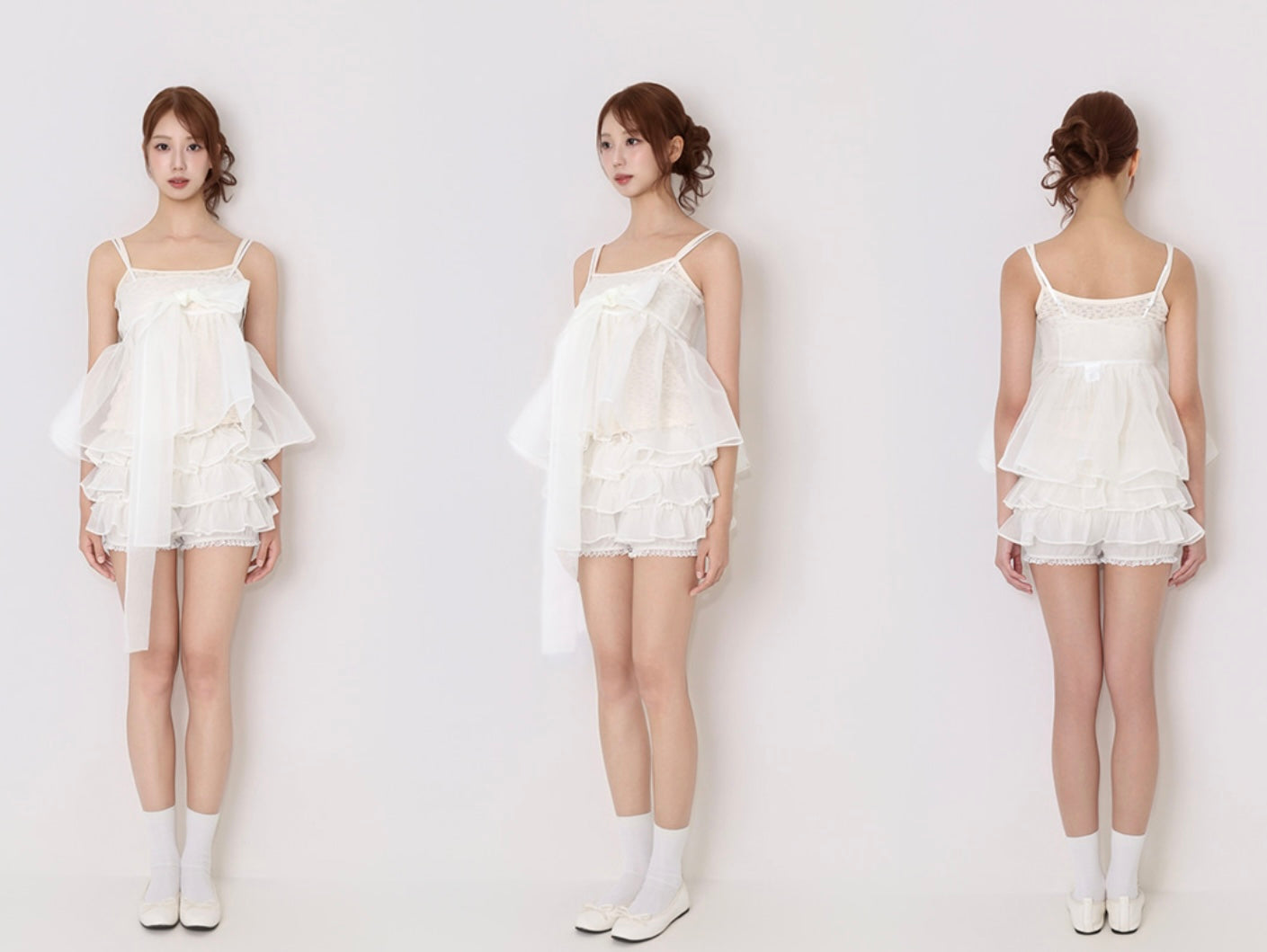 SHEEN:SEOUL - Goreum bustier Beige