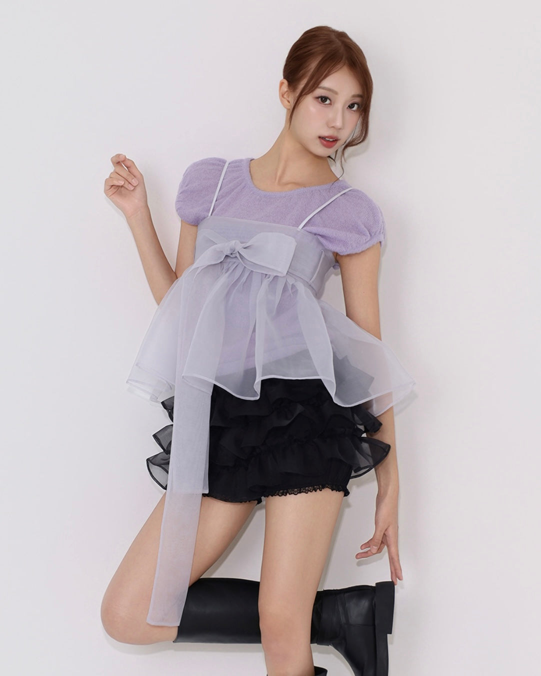 SHEEN:SEOUL - Goreum bustier Lilac