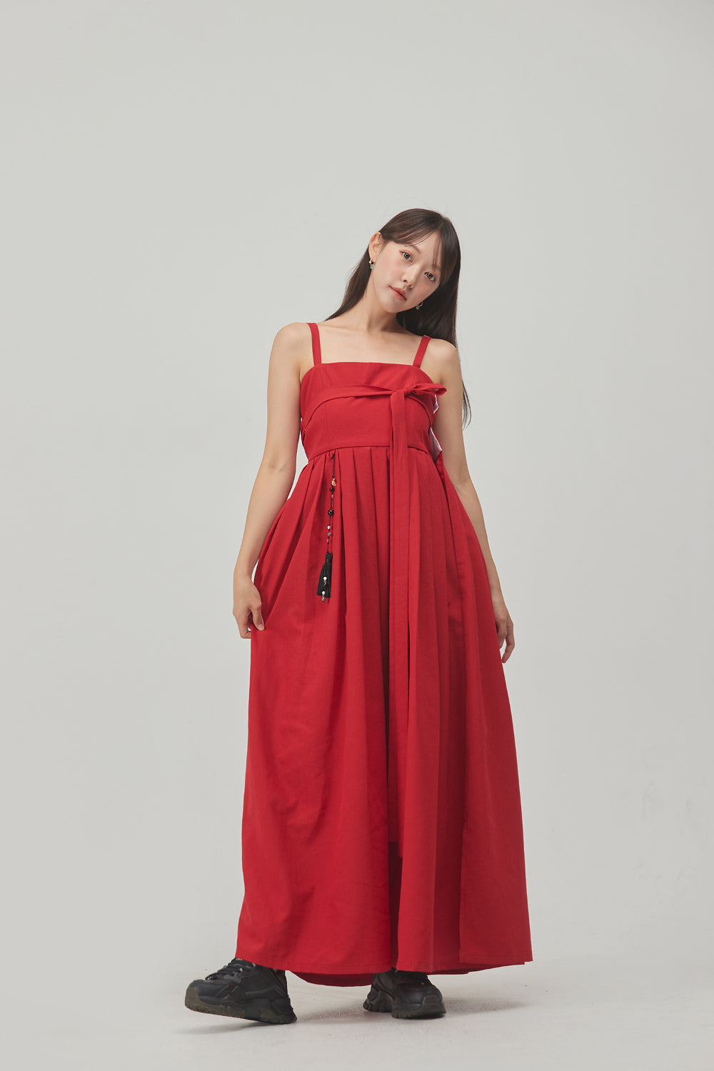 LEESLE - Red 3way dress