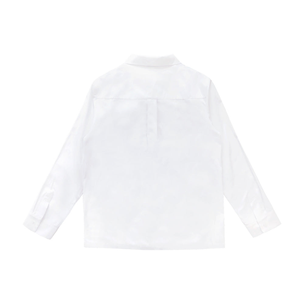 LEESLE X Hanna - White Jeogori Shirt fusion (UNISEX)