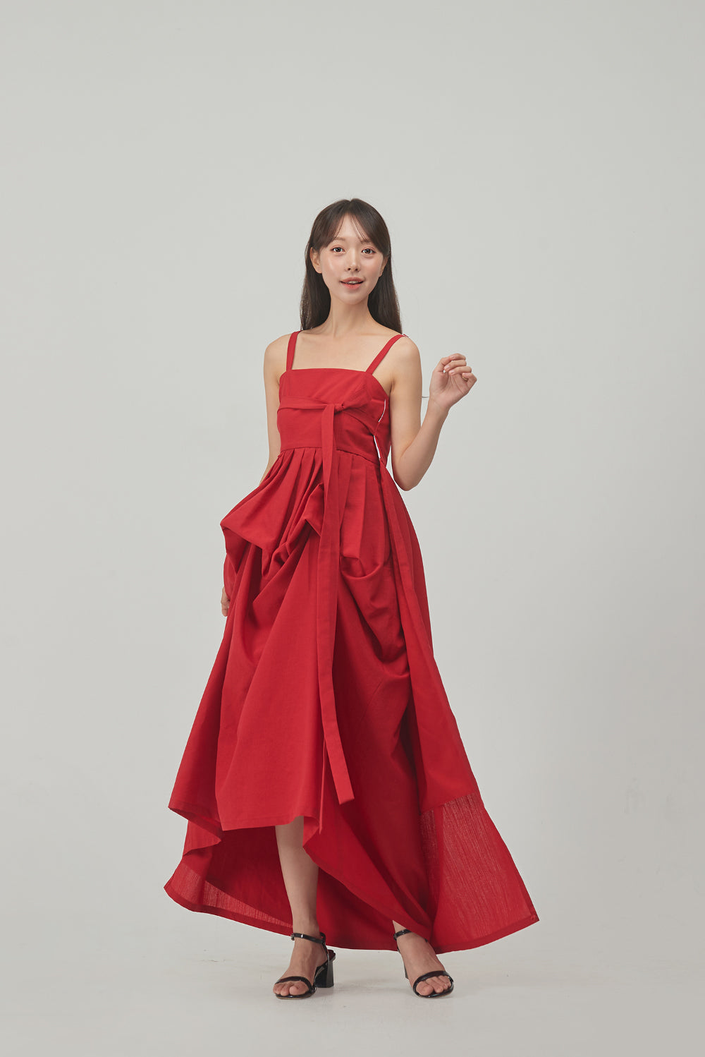LEESLE - Red 3way dress
