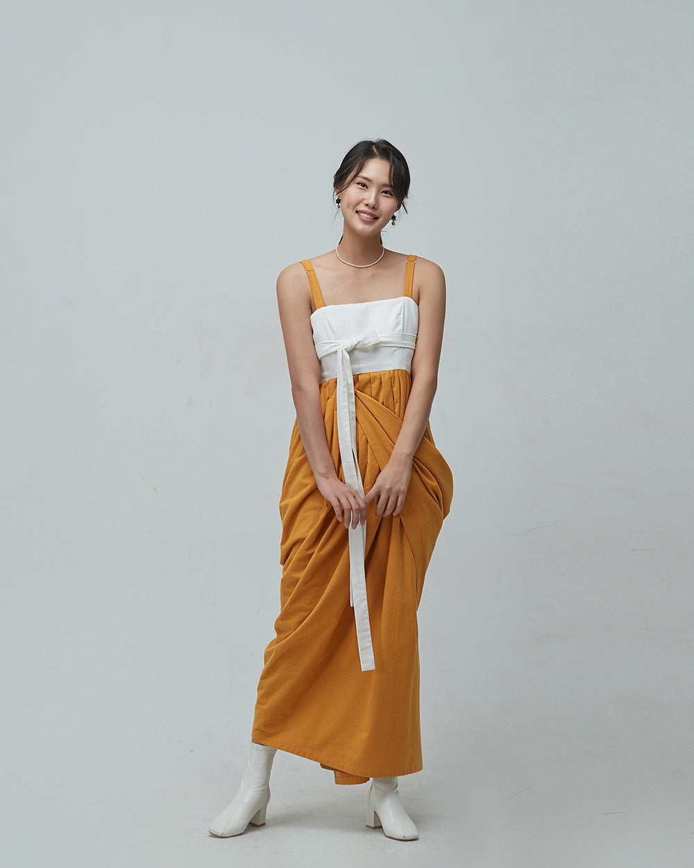 LEESLE - Yellow 3way dress