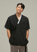 LEESLE - Black white Seonggit Jeogori (UNISEX)
