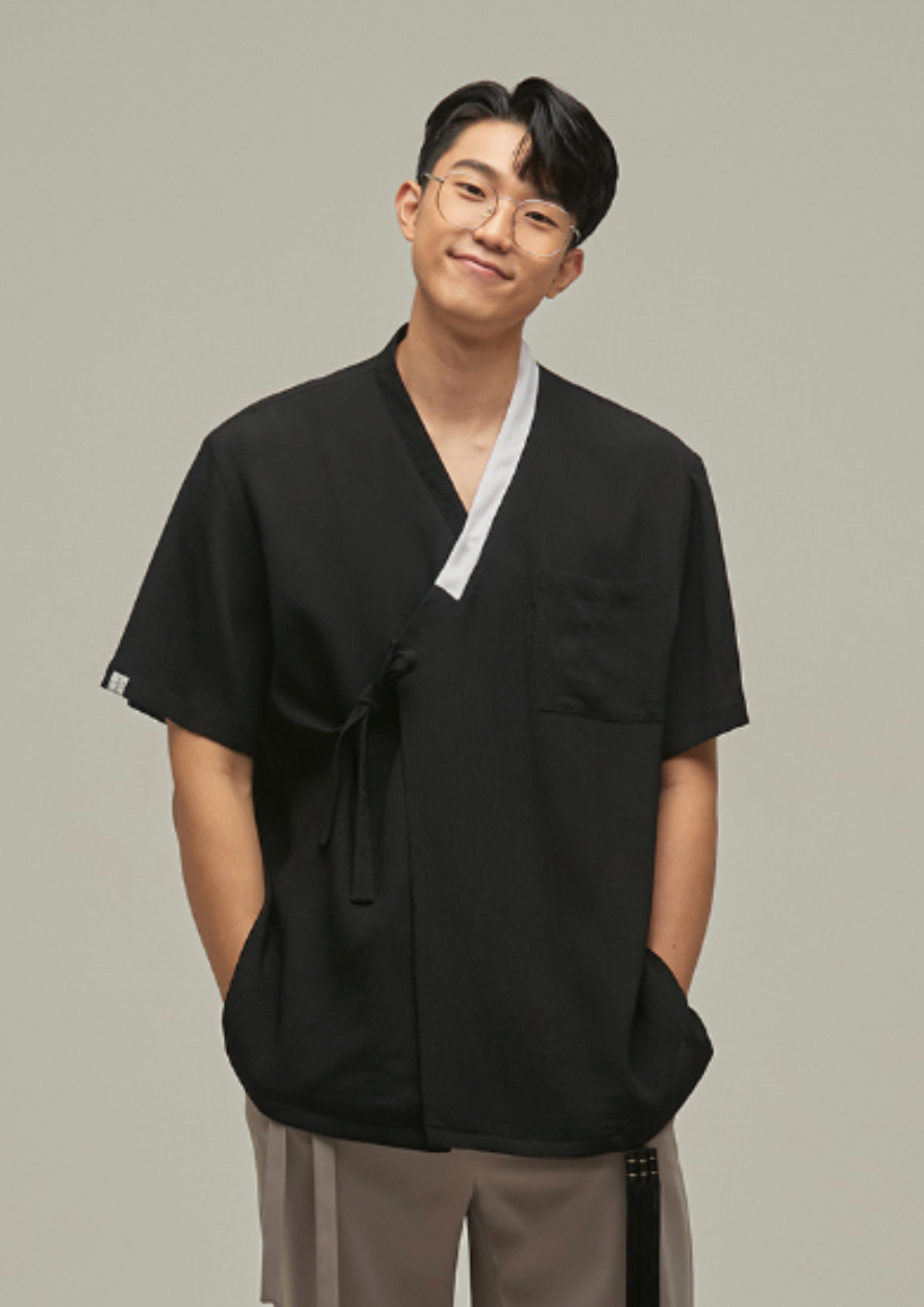 LEESLE - Black white Seonggit Jeogori (UNISEX)